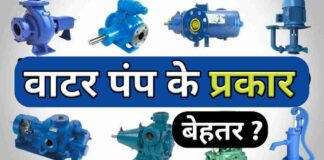 Water Motor Pump Hindi Types Price